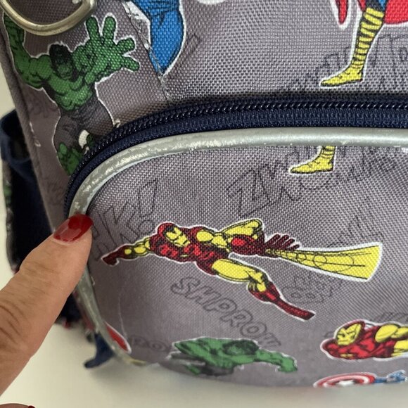 Pottery Barn Kids Mackenzie Marvel Comics Backpack & Lunch Box Superhero - Picture 3 of 16